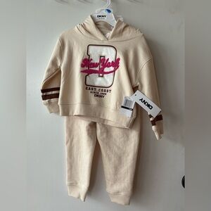 DKNY Cream Toddler Outfit